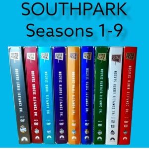 SOUTHPARK Seasons 1-9 DVDs